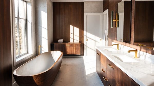 10 idées de meubles en bois massif pour rénover votre salle de bain