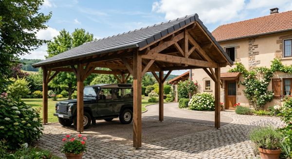 Découvrez les avantages d'un carport en bois à Nantes