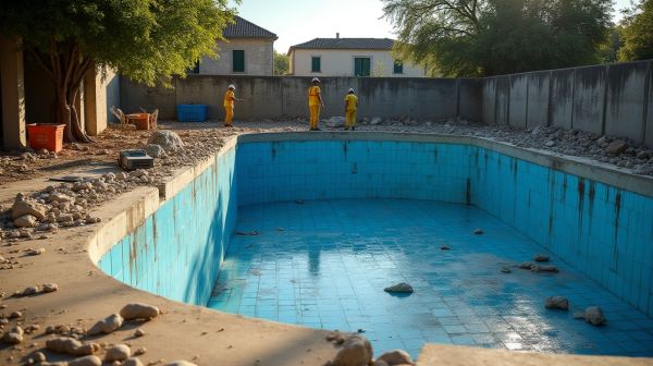 Rénovation piscine ancienne à Cahors : redonnez vie à votre bassin