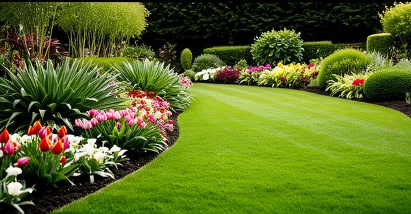 Épanouissez Votre Jardin : Une Pelouse Embellie de Fleurs et Herbes Uniques